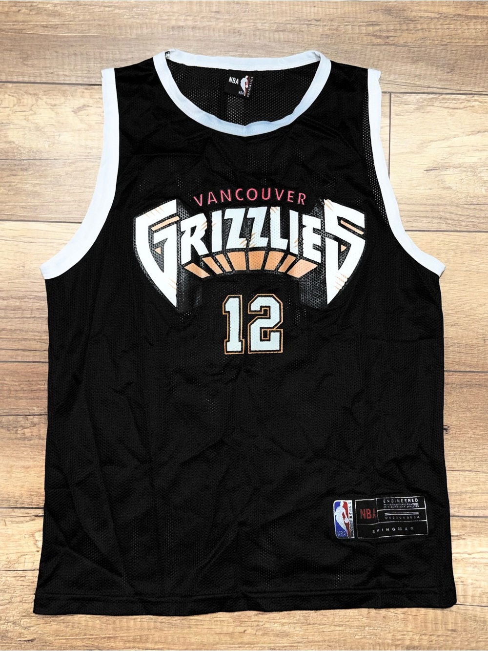 Vancouver Grizzlies Ja Morant NBA Authentics Swingman Throwback Jersey Youth L